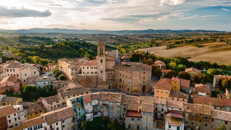 san costanzo panorama torre campanaria